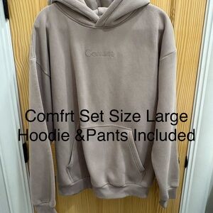 Comfrt Set Unisex Size Large - color bark